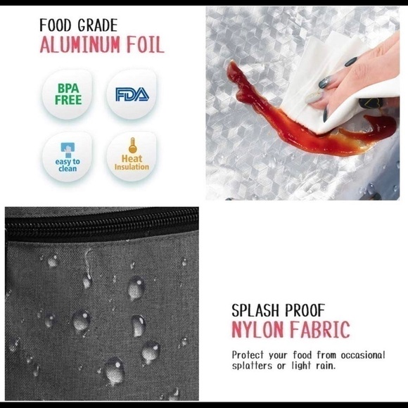 Insulated lunch box bag cooler for kids or adults - Picture 8 of 8